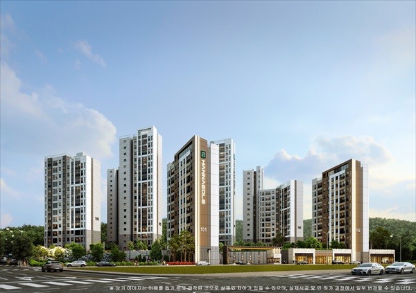 광명 유승한내들 라포레 투시도[사진=유승종합건설]