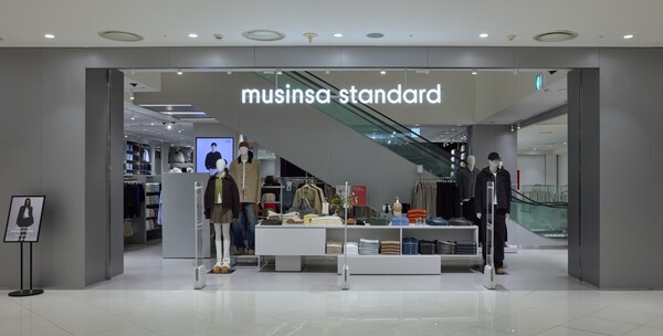 타임스퀘어 무신사 스탠다드 매장 전경. [제공=경방]