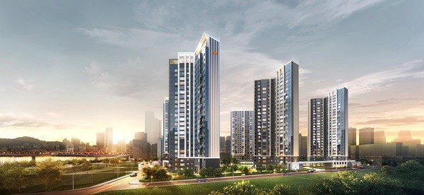 자양 7구역 투시도[사진=DL이앤씨]