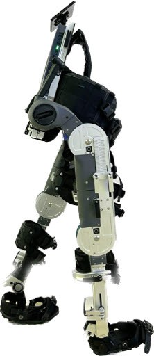 중국 CFDA 인증을 획득한 웨어러블 재활로봇 ‘EA2’. [제공=코스모로보틱스]