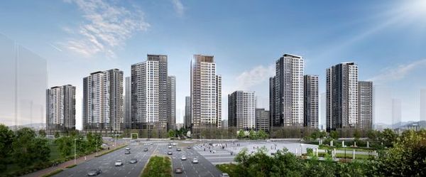 ▶ 잠실 래미안아이파크_투시도ⓒ삼성물산&middot;HDC현대산업개발 컨소시엄