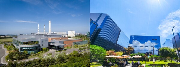 셀트리온 1공장 전경. 삼성바이오로직스 1바이오캠퍼스 전경. [제공=각사]