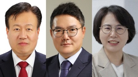 동원그룹은 전문성과 현장 경험을 갖춘 인재를 영입∙발탁해 각각 계열사 대표이사와 총괄임원으로 선임했다고 31일 밝혔다. 사진은 (왼쪽부터) 정용욱 동원시스템즈 사장, 동원시스템즈 신동만 총괄임원. 동원CNS 이영란 대표. 동원그룹