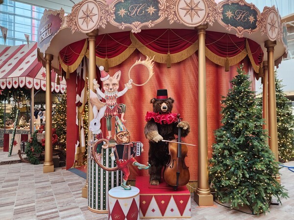 대극장 콘셉트는 주인공인 아기곰 해리가 최고의 쇼를 펼치는 움직이는 대극장을 찾기 위해 열기구에 몸을 싣고 하늘 높이 모험을 떠나는 이야기. [제공=EBN]