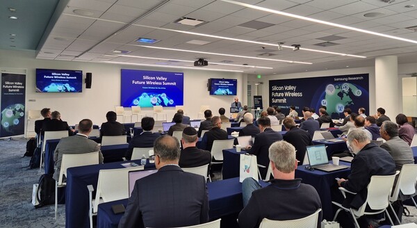 삼성전자 '실리콘밸리 미래 통신 서밋' 행사장 [출처=삼성전자]