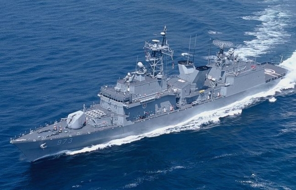 ▶ 한화오션이 건조한 함정 [제공=한화오션]