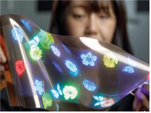 LG디스플레이 12“급 스트레처블 디스플레이 시제품 [출처=LG디스플레이]