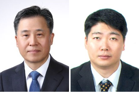 ▶ 메리츠증권 S&T·리테일 부문 장원재 대표이사(왼쪽)와 IB·관리 부문 김종민 대표이사. [제공=메리츠증권]