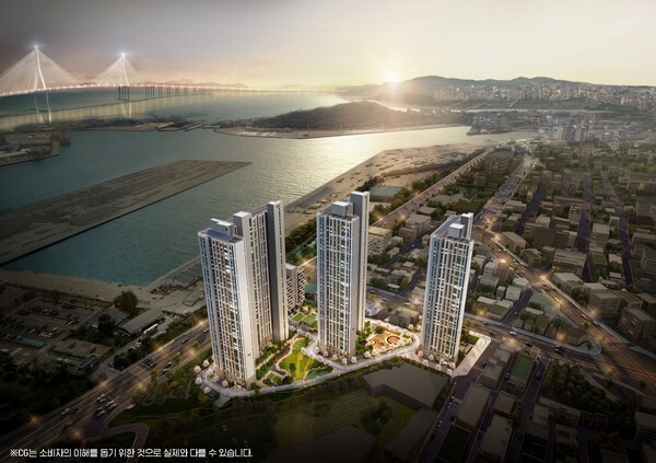 ‘e편한세상 동인천 베이프런트’ [사진=DL건설]