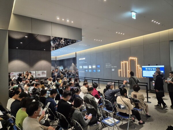 중앙공원 롯데캐슬 시그니처 '견본주택' [사진=롯데건설]