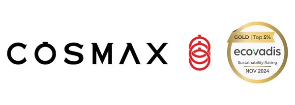 글로벌 화장품 ODM(연구·개발·생산) 기업 코스맥스가 글로벌 지속가능성 평가 기관인 에코바디스에서 '골드' 등급을 획득했다. [제공=코스맥스]