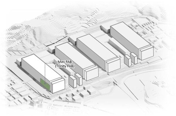 용인 반도체 클러스터 내 미니팹 배치도 [출처=산업통상자원부]