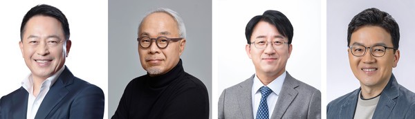 (사진 왼쪽부터)최윤호 삼성글로벌리서치 경영진단실장, 최주선 삼성SDI 대표 내정자, 이청 삼성디스플레이 대표 내정자, 이준희 삼성SDS 대표 내정자. [제공=각사]