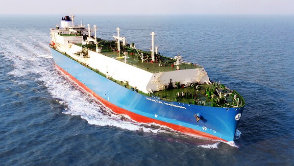 HD현대삼호가 건조한 LNG선 [제공=HD현대삼호]