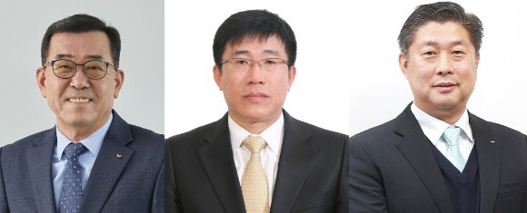 (왼쪽부터)성창모 세아항공방산소재 대표이사 부사장, 조진호 세아씨엠 대표이사 부사장, 최영준 신임 동아스틸 대표이사 상무. [제공=세아그룹]