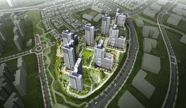 엘리프 옥정 시그니처 조감도.@계룡건설