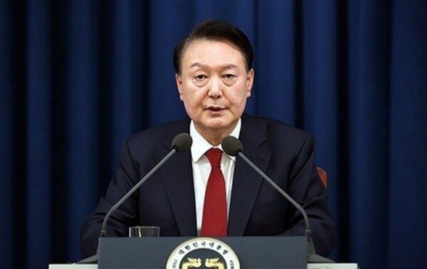 윤석열 대통령, 비상계엄 선포. [제공=연합]