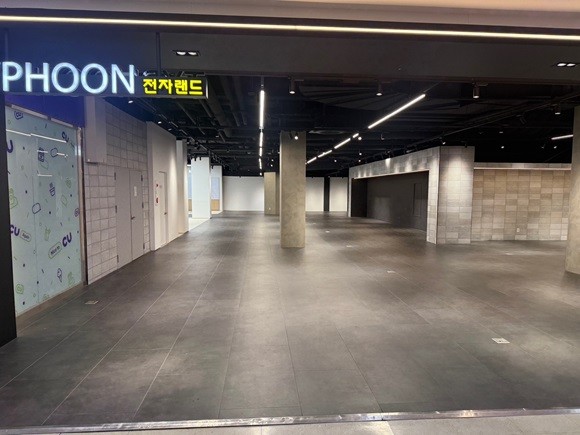 BYD 전시장이 들어설 전자랜드 내부 공간 모습.[사진=EBN]