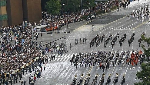 지난 2013년 건군 제65주년 국군의 날 시가행진 모습[출처=연합]