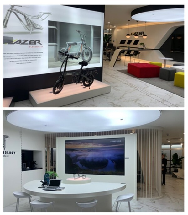 견본주택 내부에 마련된 유닛.@EBN