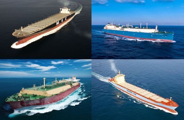 ▶ 한국 조선업계가 건조한 선박들 [제공=각사]