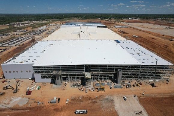 SK온-포드 합작 블루오벌SK 켄터키 1공장 전경. [제공=SK온]