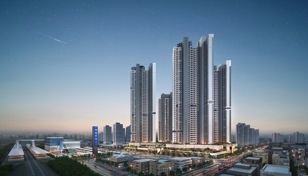 청주테크노폴리스 하트리움 더 메트로 투시도.