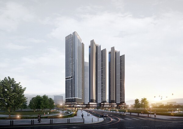 더샵 퍼스트월드 서울 투시도[사진=포스코이앤씨]