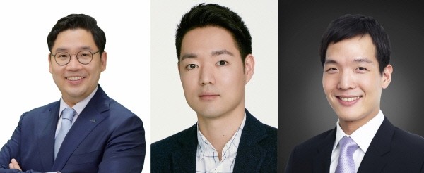 (왼쪽부터) 신중하 교보생명 상무, 정경선 현대해상 전무, 김동원 한화생명 사장. 사진제공=각 사