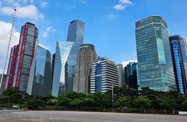 ▶ 여의도 증권가 전경.ⓒEBN﻿