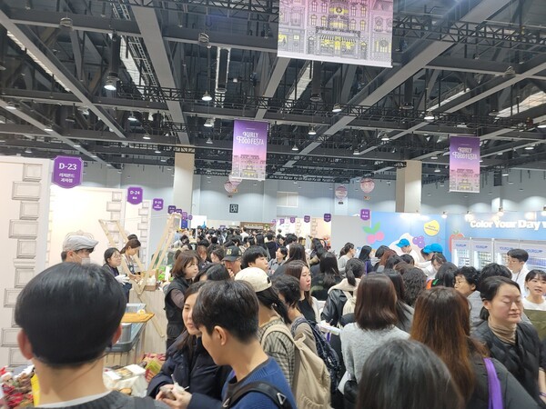 컬리푸드페스타 2024 행사장 내부 모습. [제공=EBN]