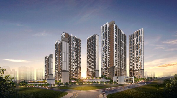 천안 두정역 양우내안애 퍼스트로 투시도 [사진=양우건설]