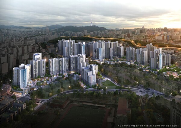 창경궁 롯데캐슬 시그니처 조감도 [사진=롯데건설]