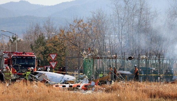 무안공항 여객기 사고. [제공=연합]