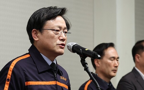 김이배 제주항공 대표이사 [연합]