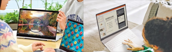 2025년형 삼성전자와 LG전자의 AI PC [제공=각사]