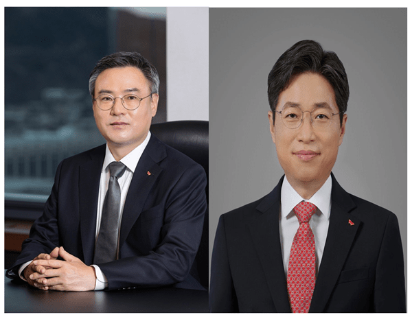 장동현 SK에코플랜트 부회장과 김현근 사장 [사진=SK에코플랜트]
