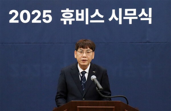 휴비스 김석현 대표.[제공=휴비스]