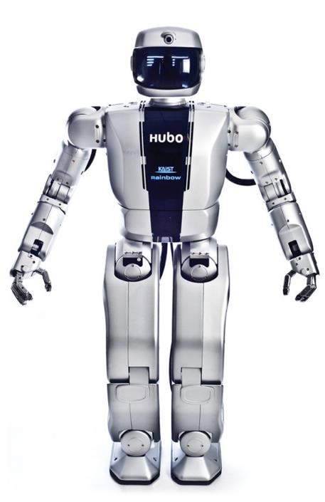 레인보우로보틱스의 2족 보행 로봇 휴보 이미지. [제공=연합]