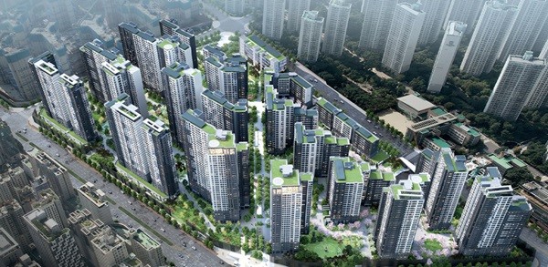 잠실 래미안아이파크 조감도