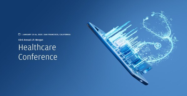 JP모건 헬스케어 컨퍼런스 홈페이지 갈무리. 