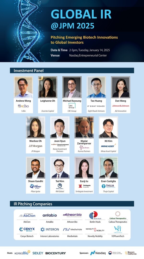 제5회 글로벌 IR @JPM 2025. [제공=한국바이오협회]