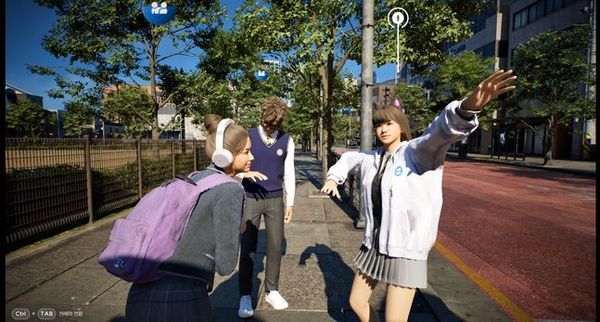 크래프톤이 개발 중인 신작 '인조이' 게임 스크린 샷. [제공=크래프톤]