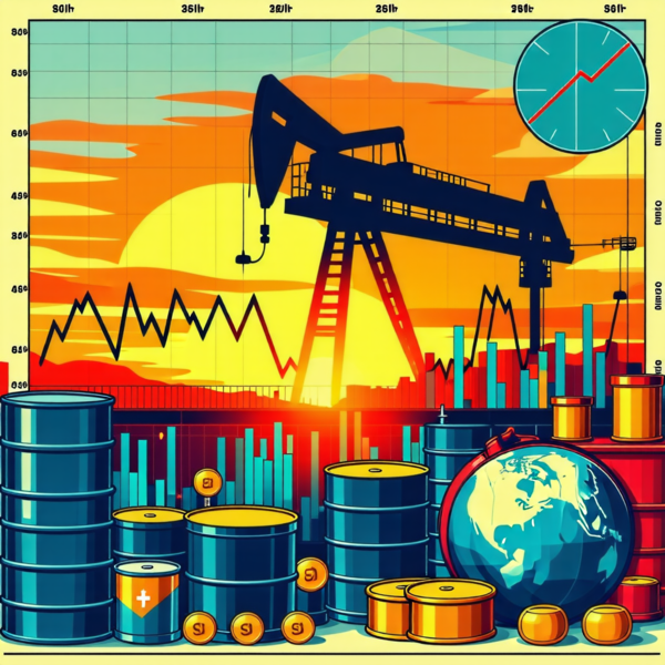 AI가 그린 국제유가 이미지. [출처=뤼튼테크놀로지스]