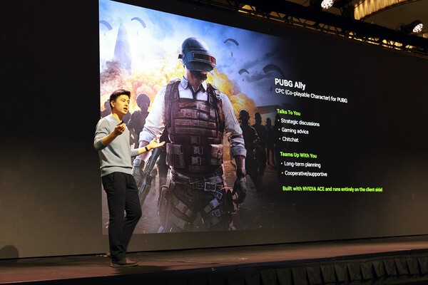 크래프톤, 엔비디아와 함께 AI 기술 'CPC' 발표. [제공=크래프톤]