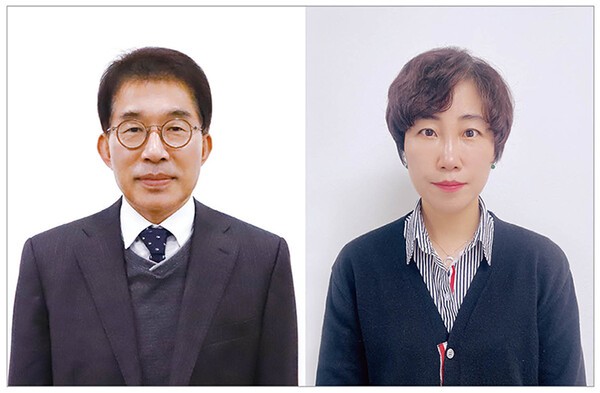 지헌종 전무, 정현정 전무. [제공-한국팜비오]