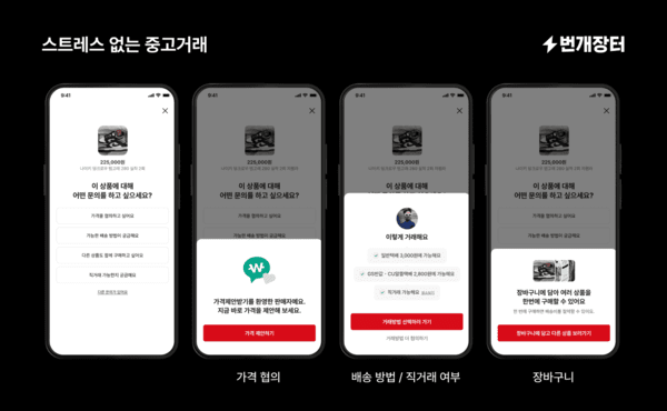 번개장터 애플리케이션 이미지. [제공=번개장터]