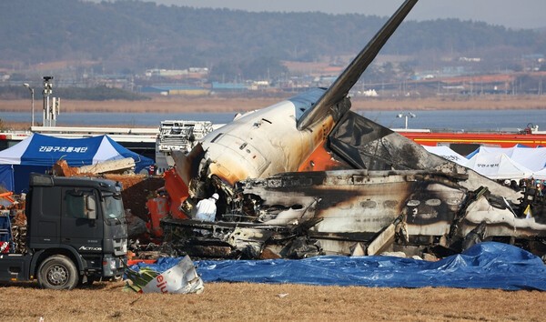 무안공항 제주항공 참사 현장[제공=연합]