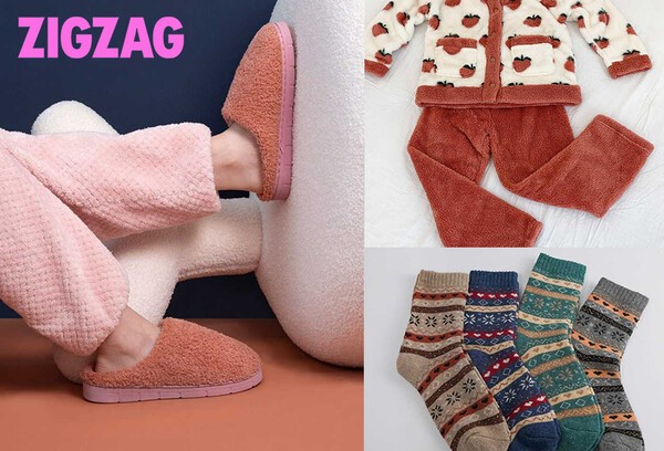 카카오스타일이 운영하는 스타일 커머스 플랫폼 ‘지그재그’는 갑작스러운 강추위로 인해 수면잠옷 등 난방비 절약을 위한 패션 아이템 거래액이 전년 동기 대비 최대 3배 이상 증가했다고 밝혔다. [제공=카카오스타일] 