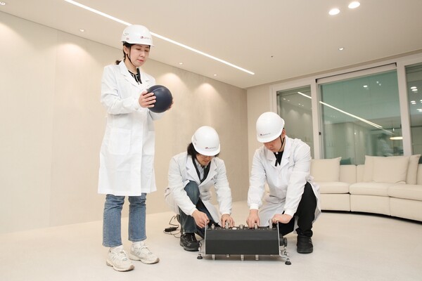 LX하우시스는 층간소음을 막아주는 1등급 바닥구조를 개발했다. [출처=LX하우시스]